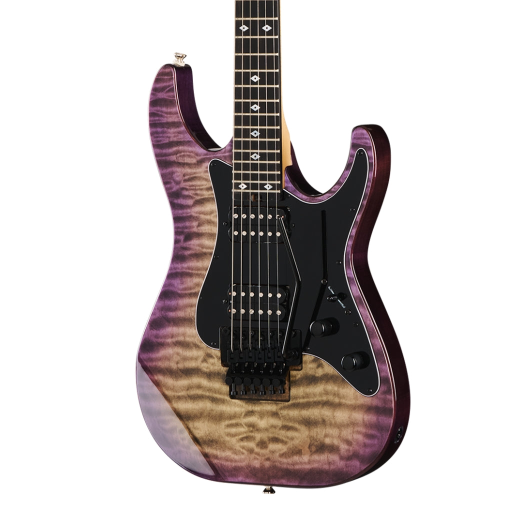 Kramer - Volante Quilt HHFR Electric Guitar - Ultraviolet Burst