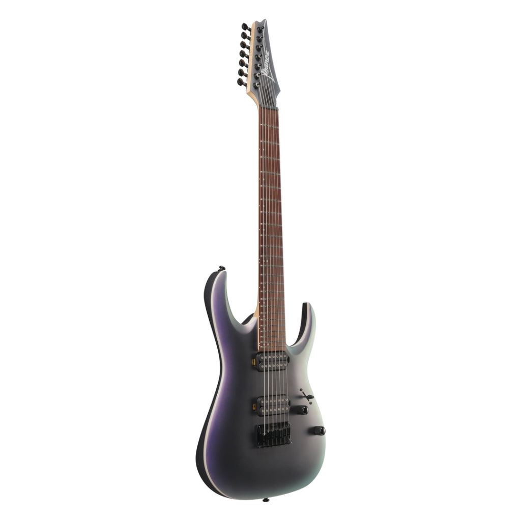 Ibanez - RGA742EX 7-String Electric Guitar - Black Aurora Burst Matte
