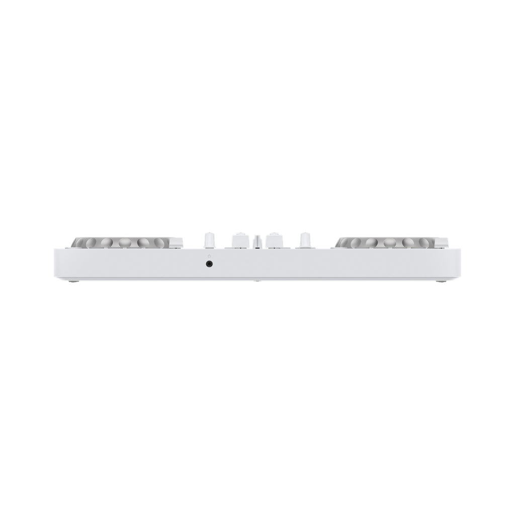 Pioneer - DJ DDJ-FLX4 2-deck rekordbox and Serato DJ Controller - White, Limited Edition