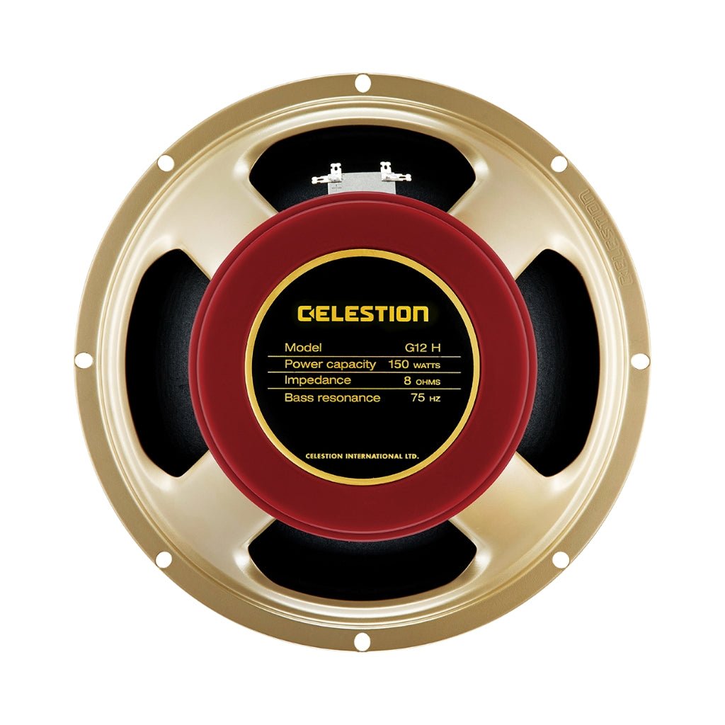 Celestion G12H-150 Redback 12-inch 150-watt Replacement Guitar Amp Speaker - 8 ohm Guitar Amp Replacement Speakers Sky Music