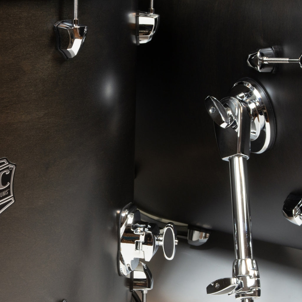 SJC Custom Drums - Navigator 3-piece Shell Pack - Ghost Black