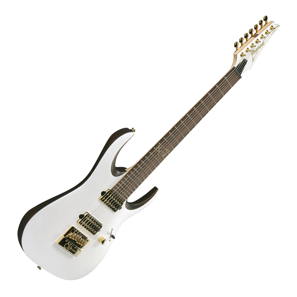 Ibanez K7 Yang Head Signature 7-String Rosewood Fretboard - White