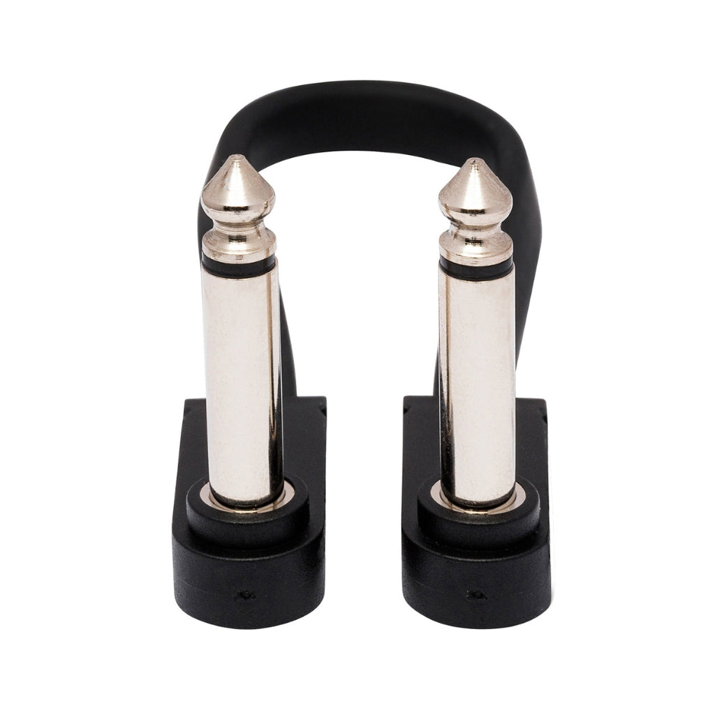 Hosa - Molded Low-profile Right-angle to Same - Guitar Patch Cable 3ft