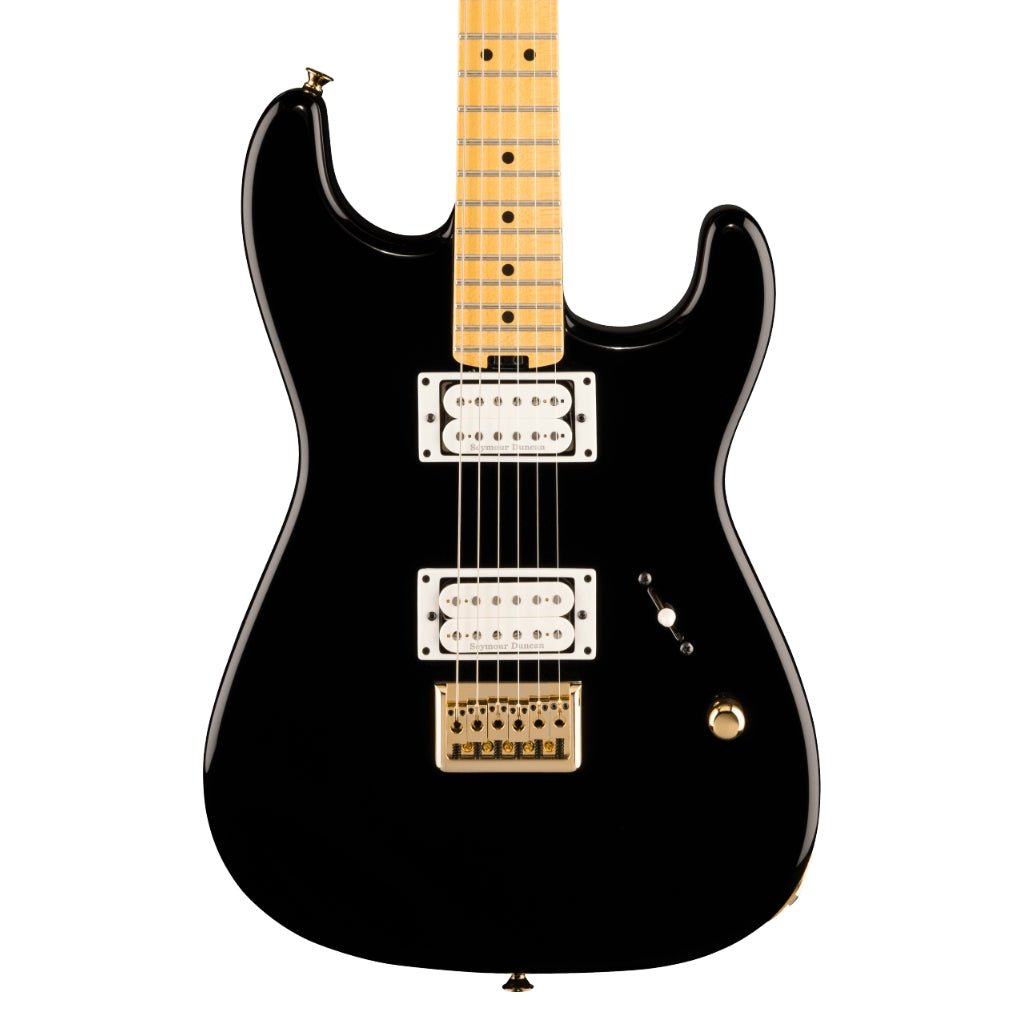 Charvel American Neo-Classic San Dimas SD1 HH HT Electric Guitar - Gloss Black, Maple Fingerboard Electric Guitars Sky Music