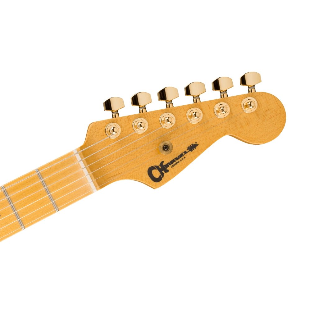 Charvel American Neo-Classic San Dimas SD1 HH HT Electric Guitar - Gloss Black, Maple Fingerboard Electric Guitars Sky Music