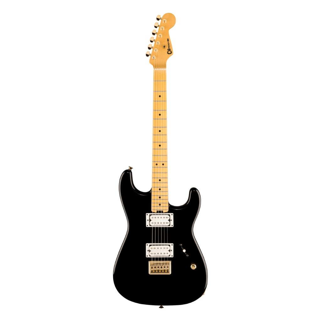 Charvel American Neo-Classic San Dimas SD1 HH HT Electric Guitar - Gloss Black, Maple Fingerboard Electric Guitars Sky Music