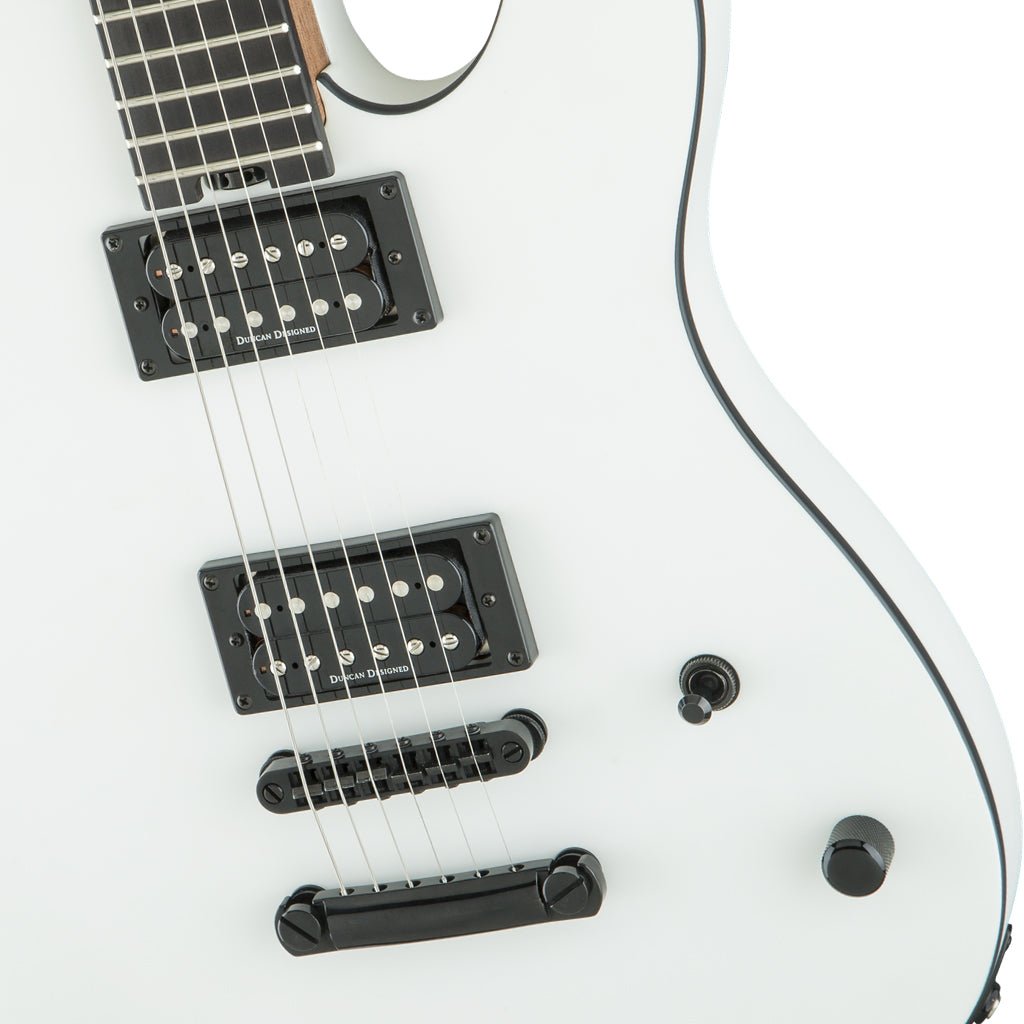Charvel Joe Duplantier Pro Mod San Dinas S2 - Satin White - Ebony FB Electric Guitars Sky Music