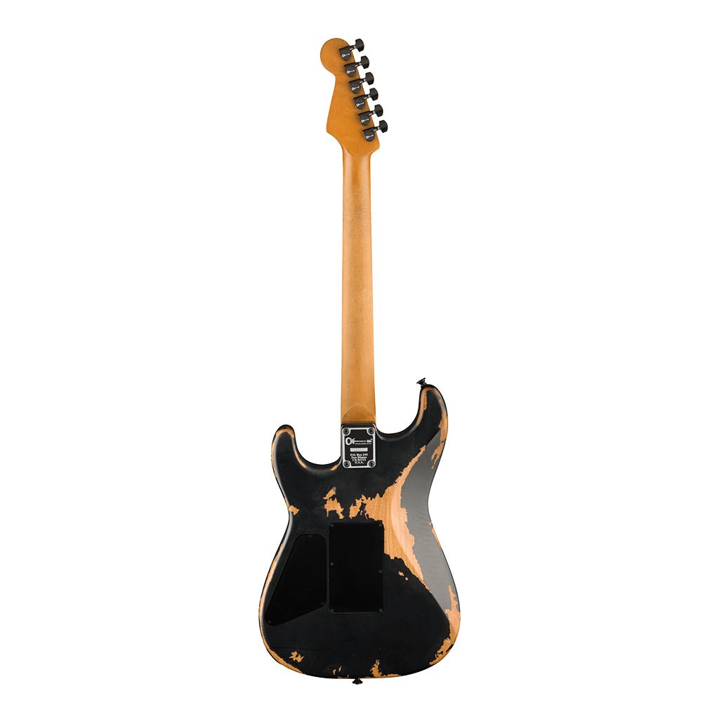 Charvel Pro Mod Relic San Dimas Style 1 HH FR PF Weathered Black Electric Guitars Sky Music