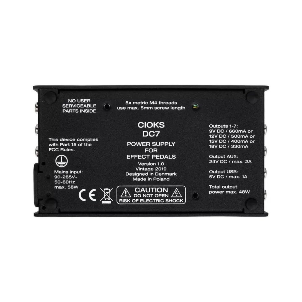CIOKS - DC7 Pedal - Power Supply