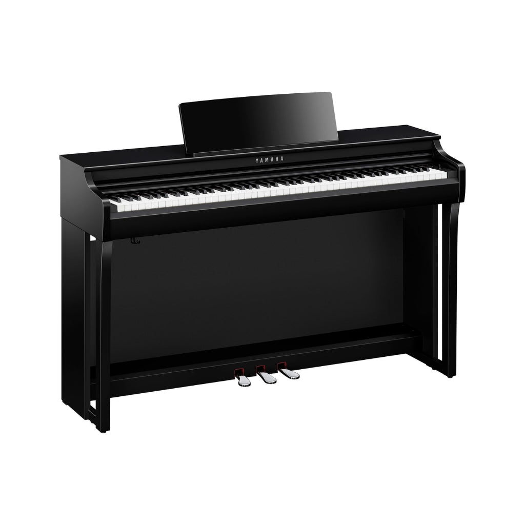 Yamaha - CLP825PE Clavinova Digital Piano - Polished Ebony