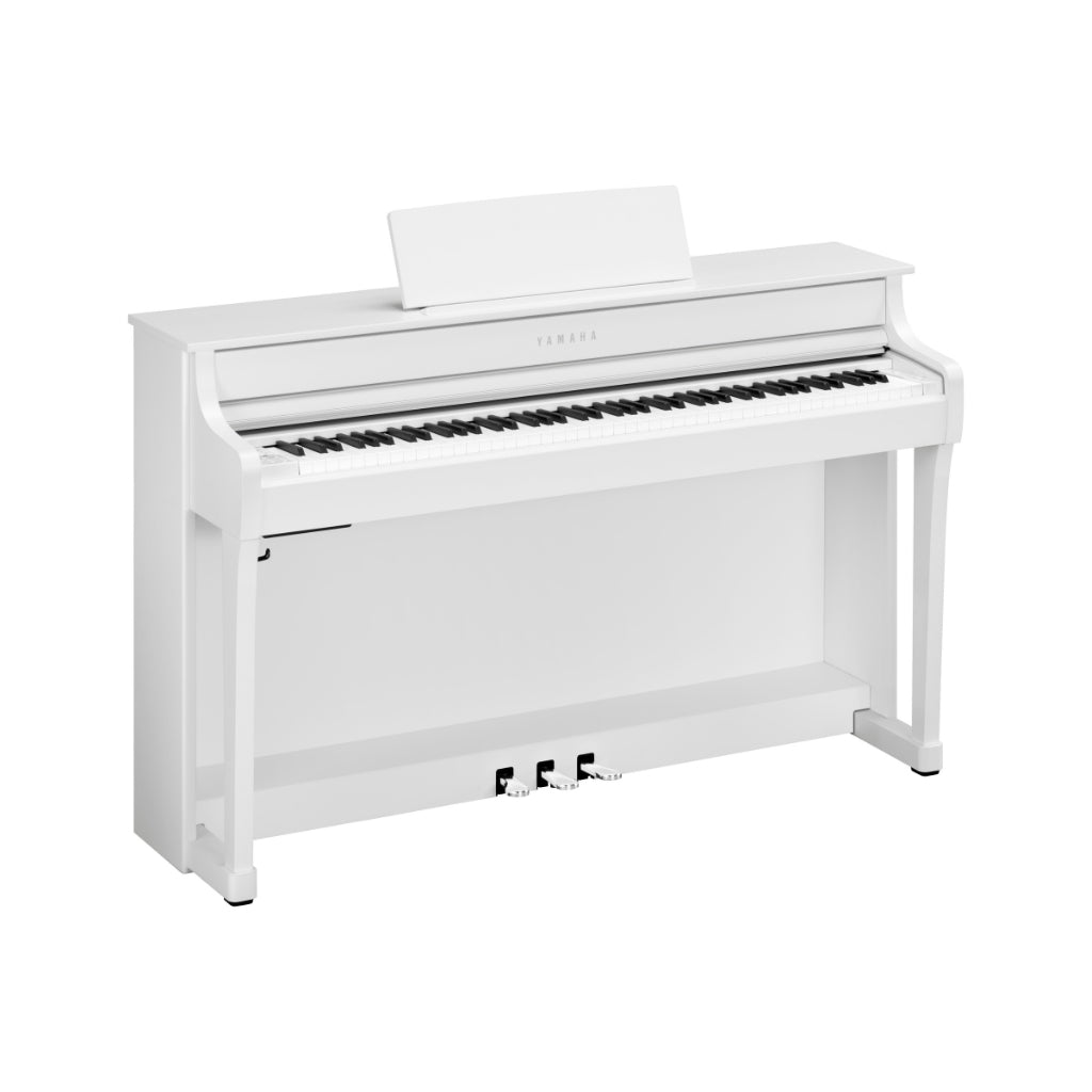 Yamaha - CLP835WH Clavinova Digital Piano - White Finish