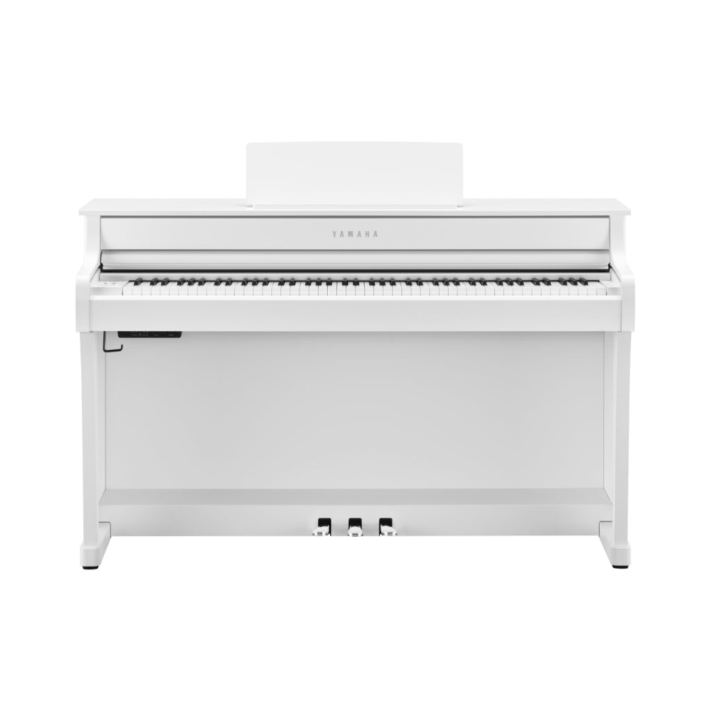 Yamaha - CLP835WH Clavinova Digital Piano - White Finish