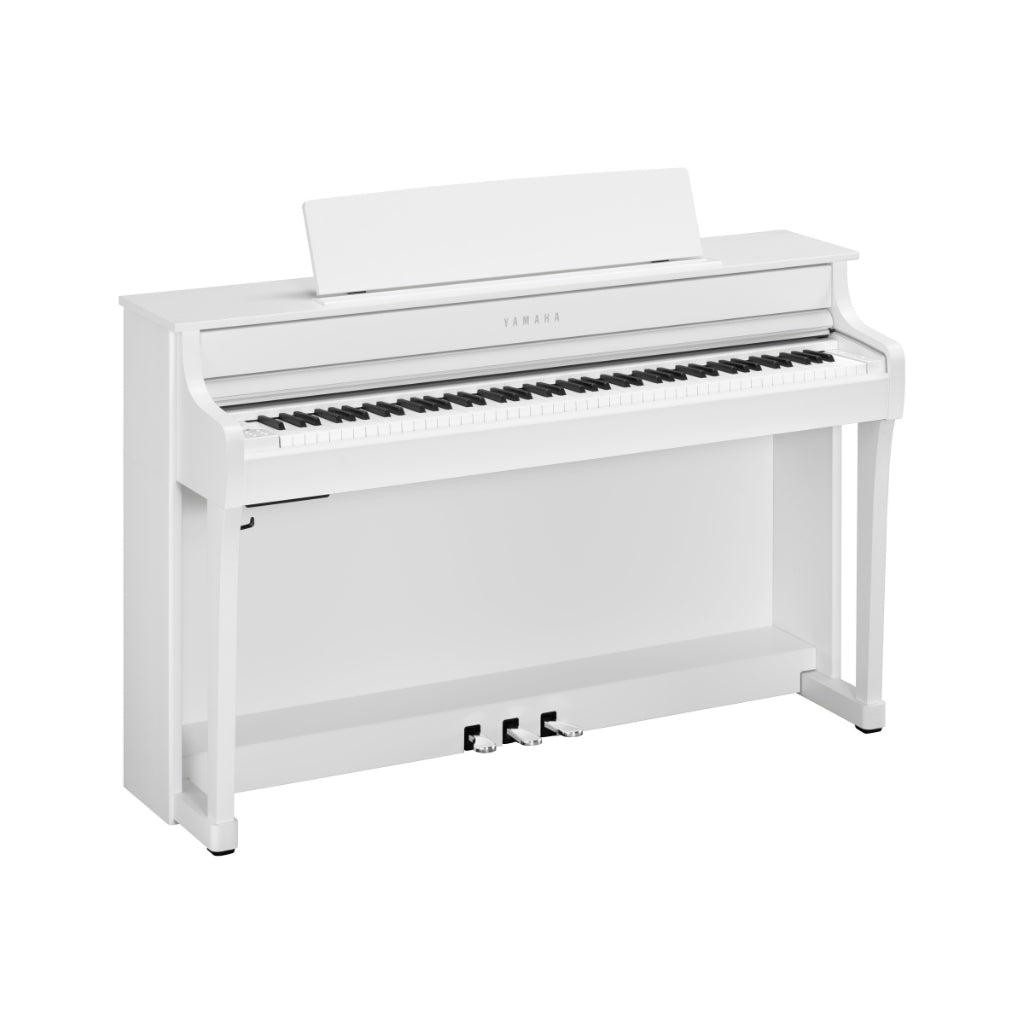 Yamaha - CLP845WH Clavinova Digital Piano - White Finish