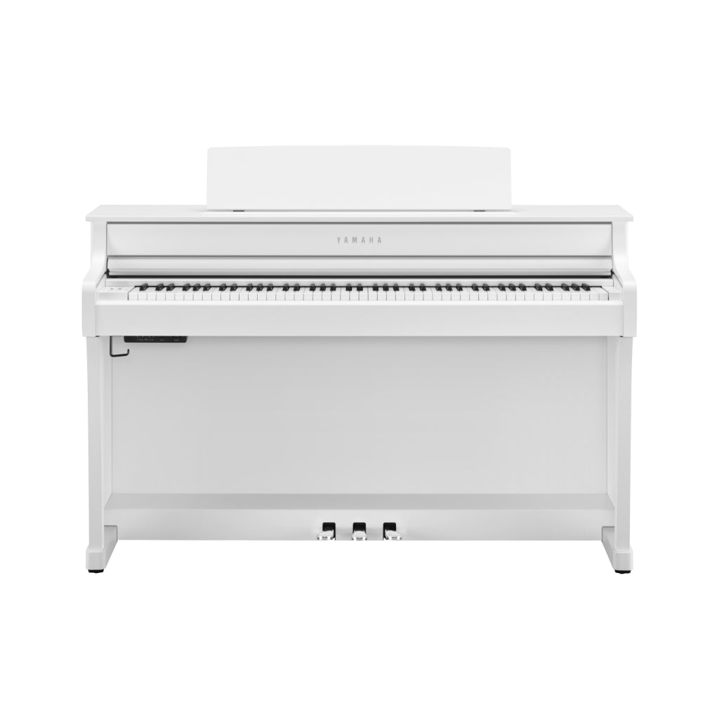 Yamaha - CLP845WH Clavinova Digital Piano - White Finish