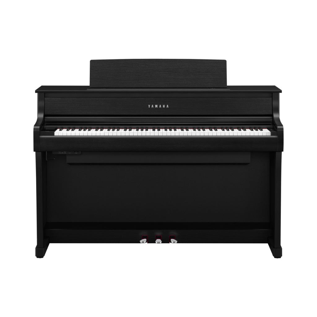 Yamaha - CLP875B Clavinova Digital Piano - Black Finish