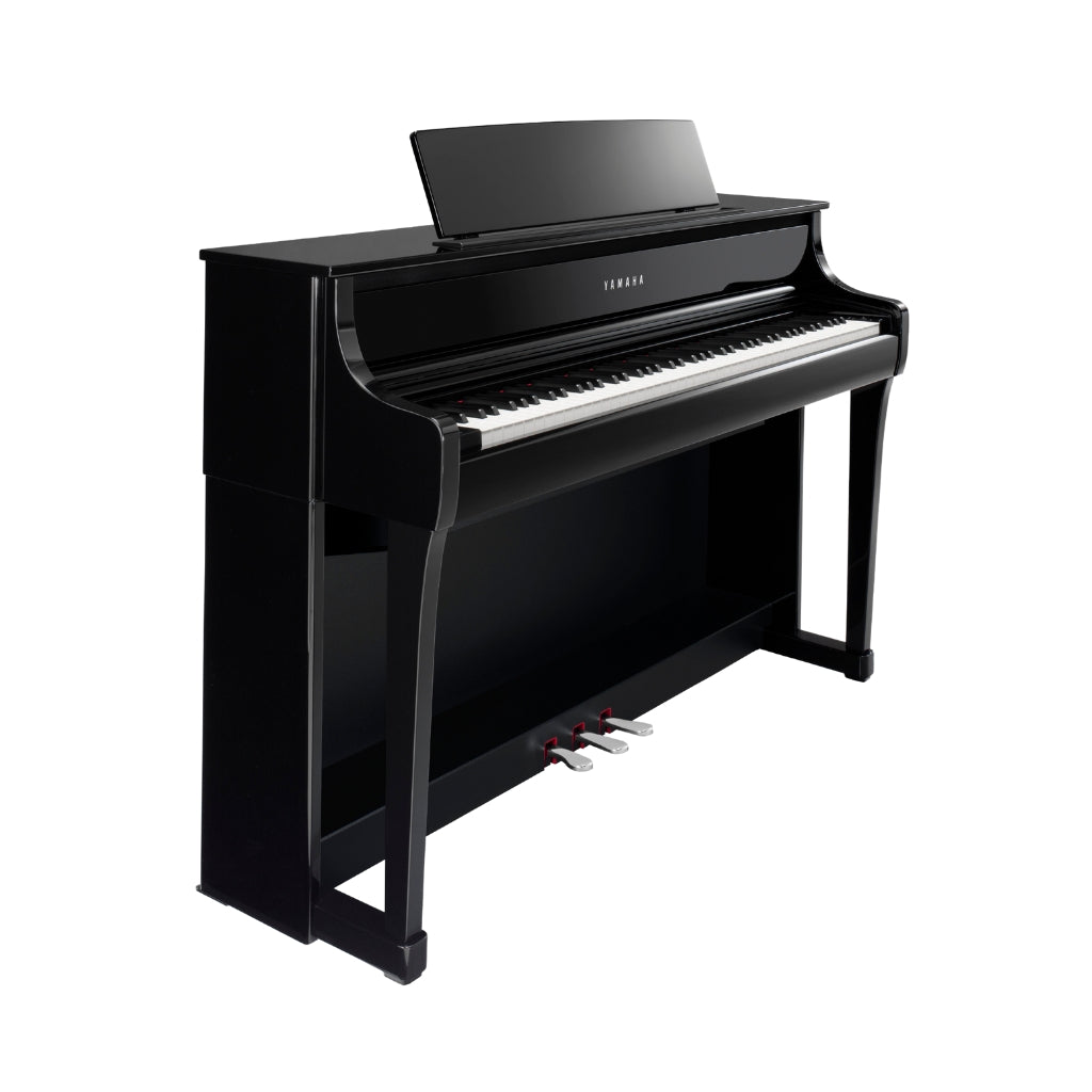 Yamaha - CLP875PE Clavinova Digital Piano - Polished Ebony