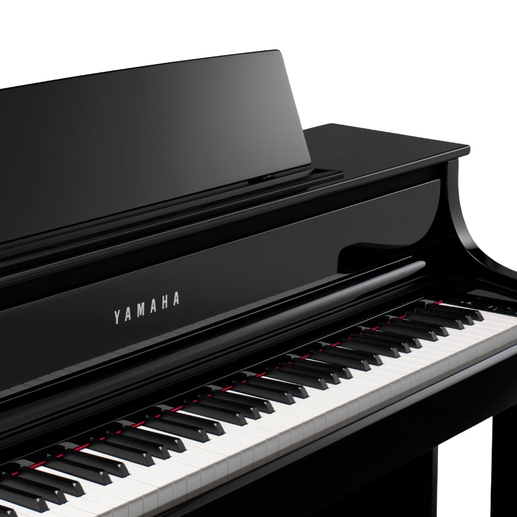 Yamaha - CLP875PE Clavinova Digital Piano - Polished Ebony