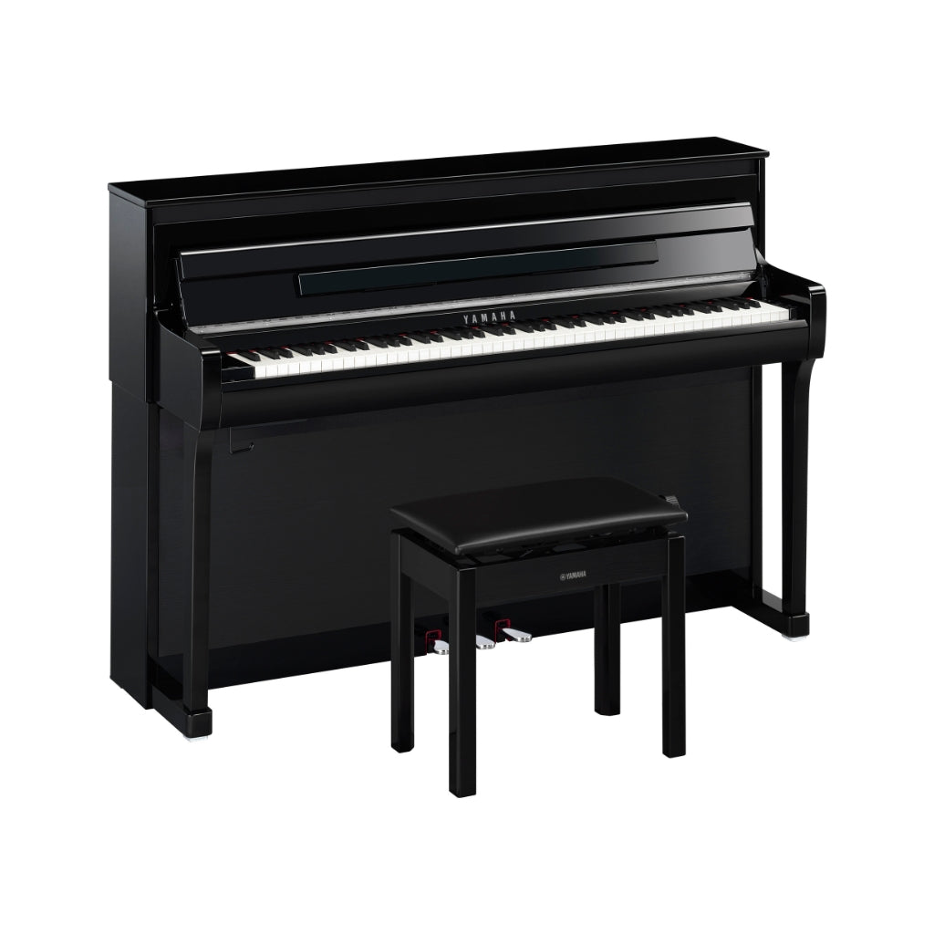 Yamaha - CLP885PE Clavinova Digital Piano - Polished Ebony