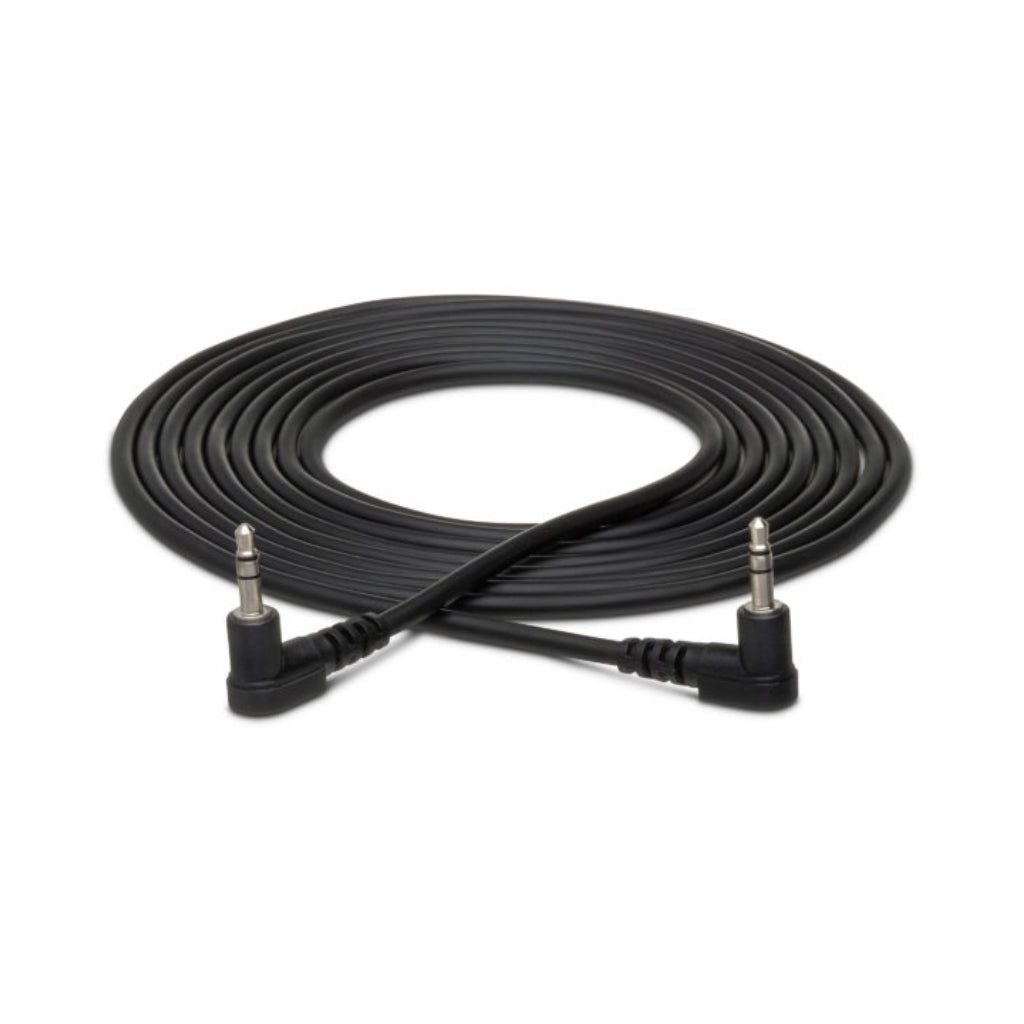 Hosa Technology - Right-Angle 3.5mm TRS to Same - Stereo Interconnect Cable 10ft