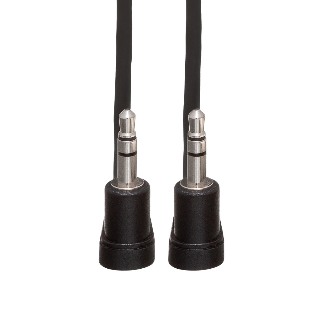 Hosa Technology - Right-Angle 3.5mm TRS to Same - Stereo Interconnect Cable 10ft