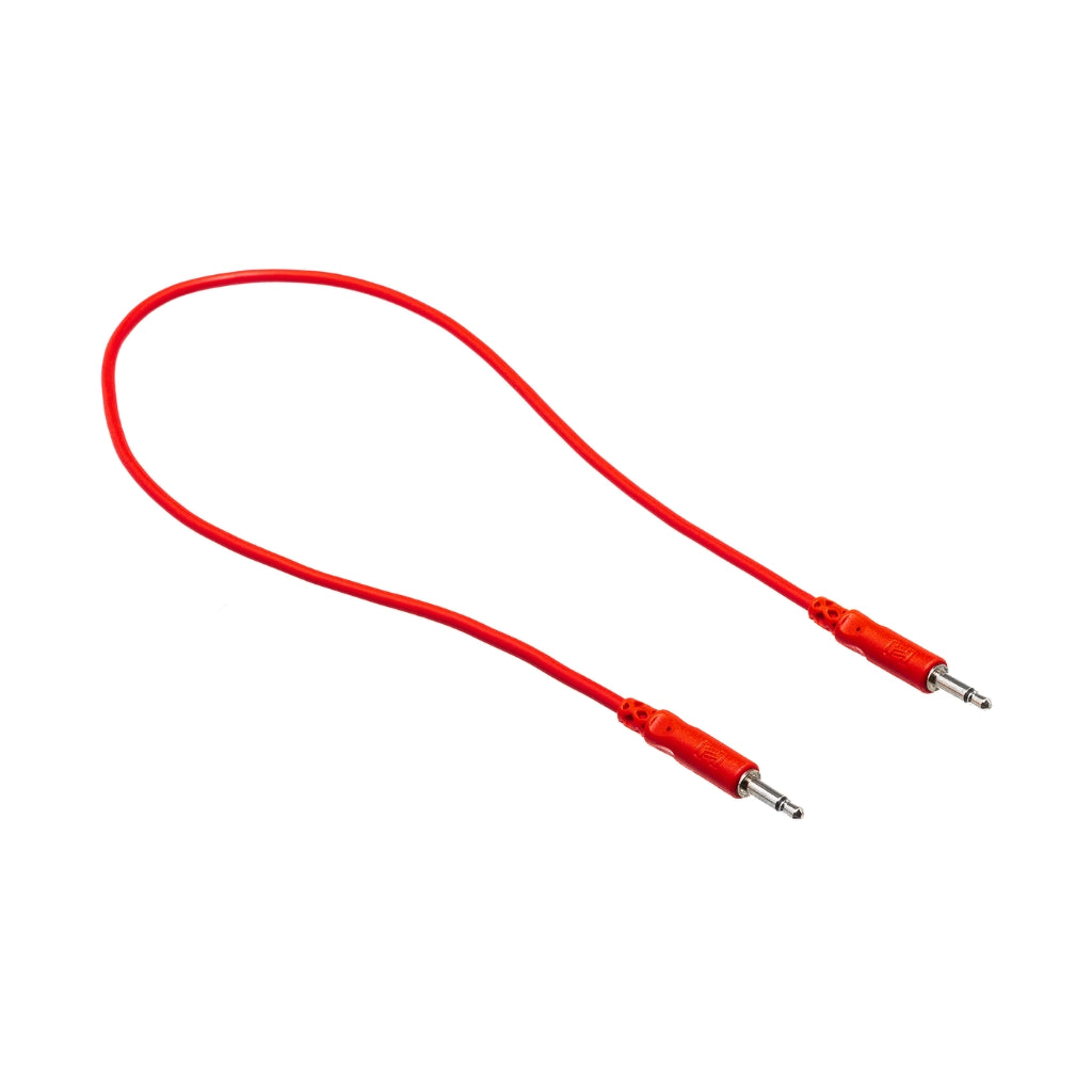 Hosa Technology - 3.5 mm TS to Same - Unbalanced Patch Cables 8pc 6"