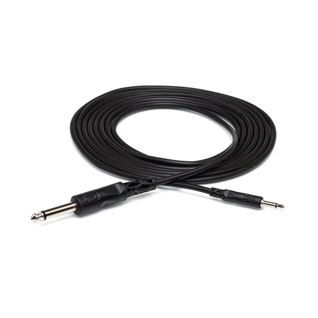 Hosa - 3.5mm TS to 1/4" TS - Mono Interconnect Cable 10ft