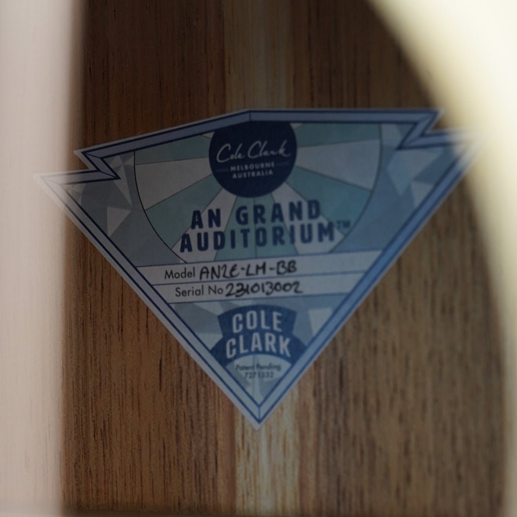 Cole Clark AN2E LH - Bunya Top, Maple B&S Acoustic Guitars Sky Music
