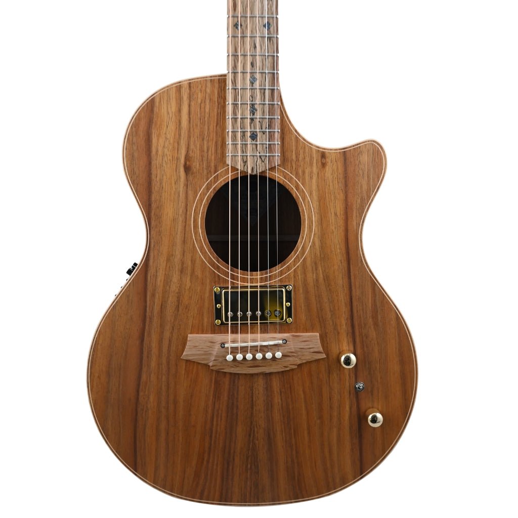 Cole Clark AN2EC-BLBL Humbucker - All Blackwood Acoustic Guitars Sky Music