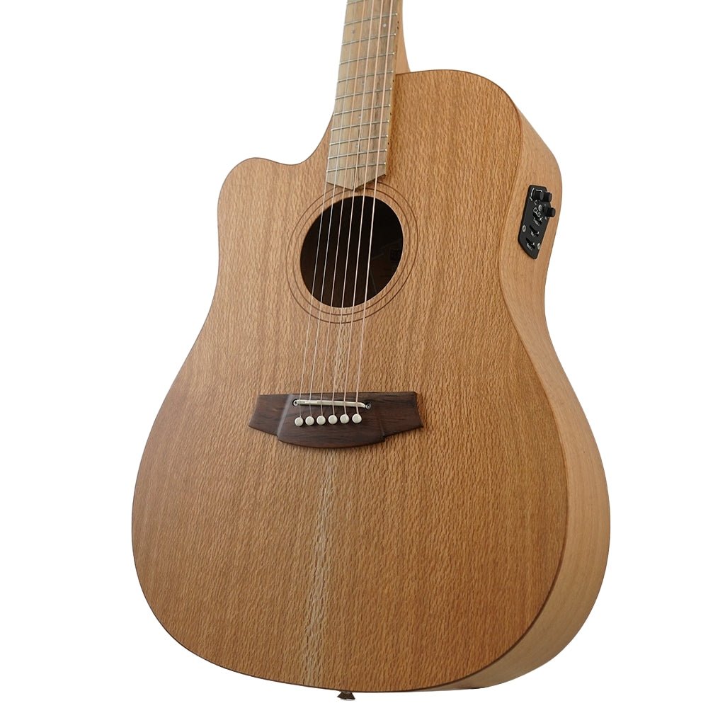 Cole Clark FL1EC Left Handed - Southern Silky Oak Acoustic Guitars Sky Music