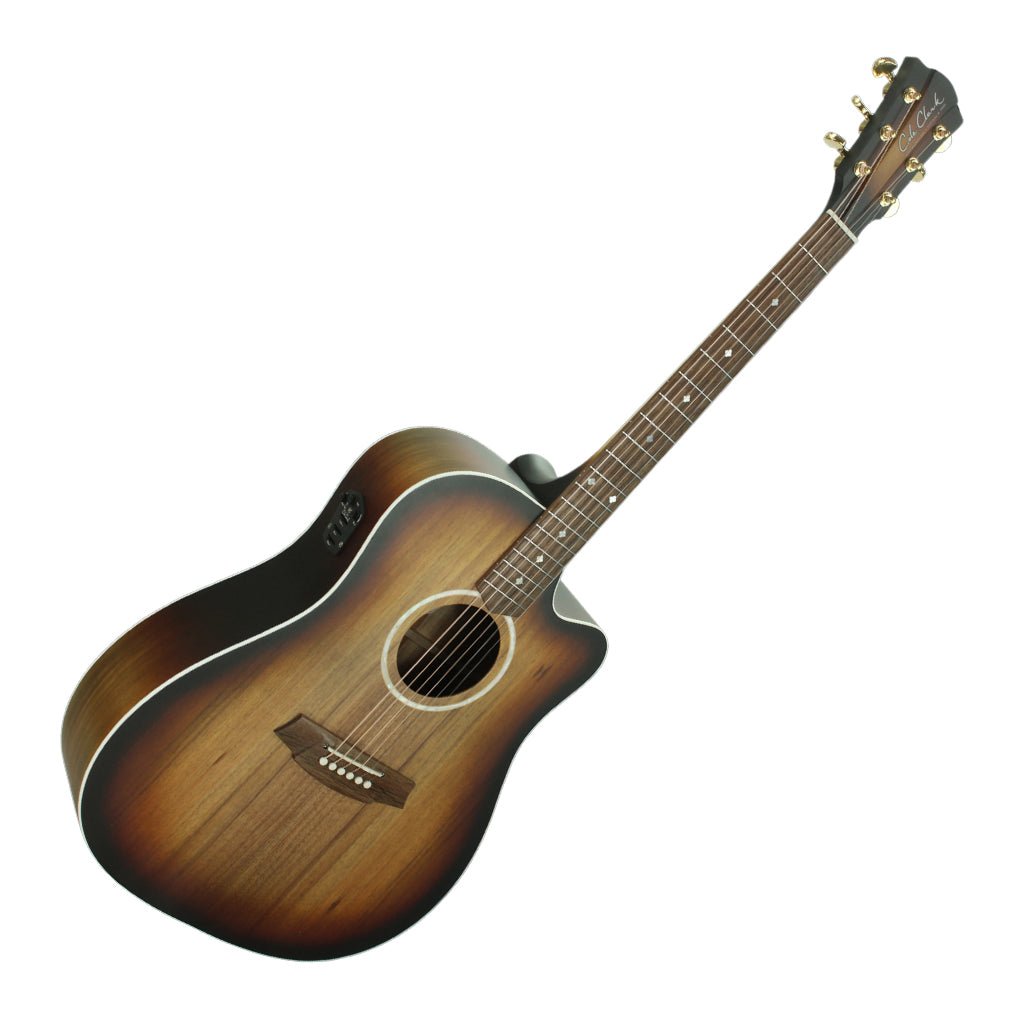Cole Clark FL2EC - All Blackwood - Sunburst Acoustic Guitars Sky Music