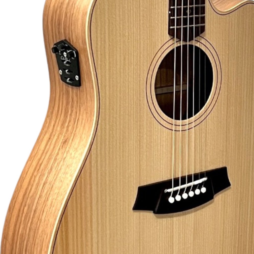 Cole Clark FL2EC Fat Lady 2 Cutaway Acoustic/Electric - Bunya Blackwood, Rosewood Fingerboard Acoustic Guitars Sky Music