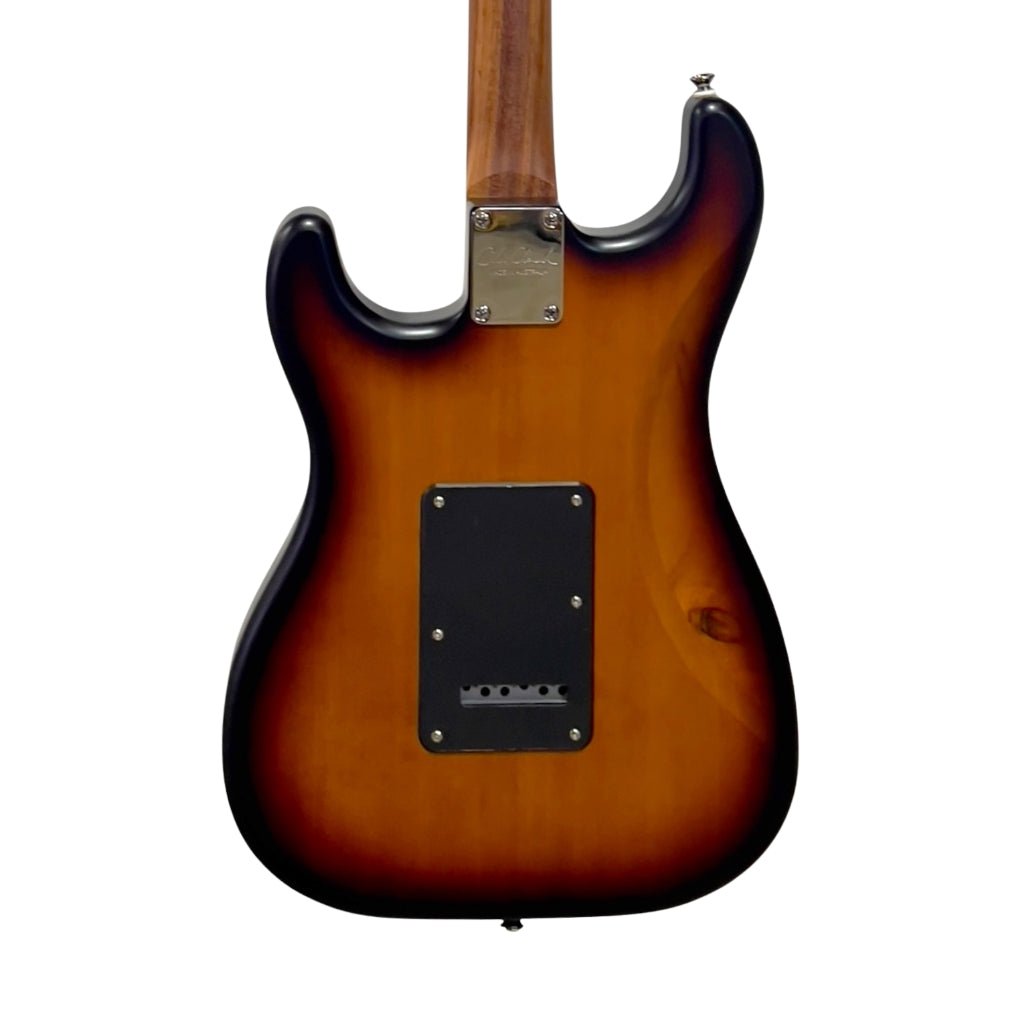 Cole Clark Hollow Baby HSS Blackwood Plate SUNB188 Electric Guitar - Sunburst Electric Guitars Sky Music