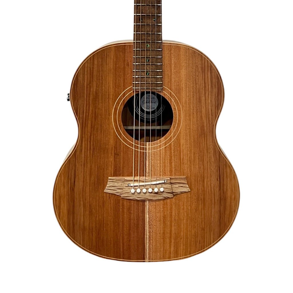 Cole Clark Little Lady 2 Mini Travel Acoustic/Electric Guitar - All Blackwood, Rosewood Fretboard Acoustic Guitars Sky Music