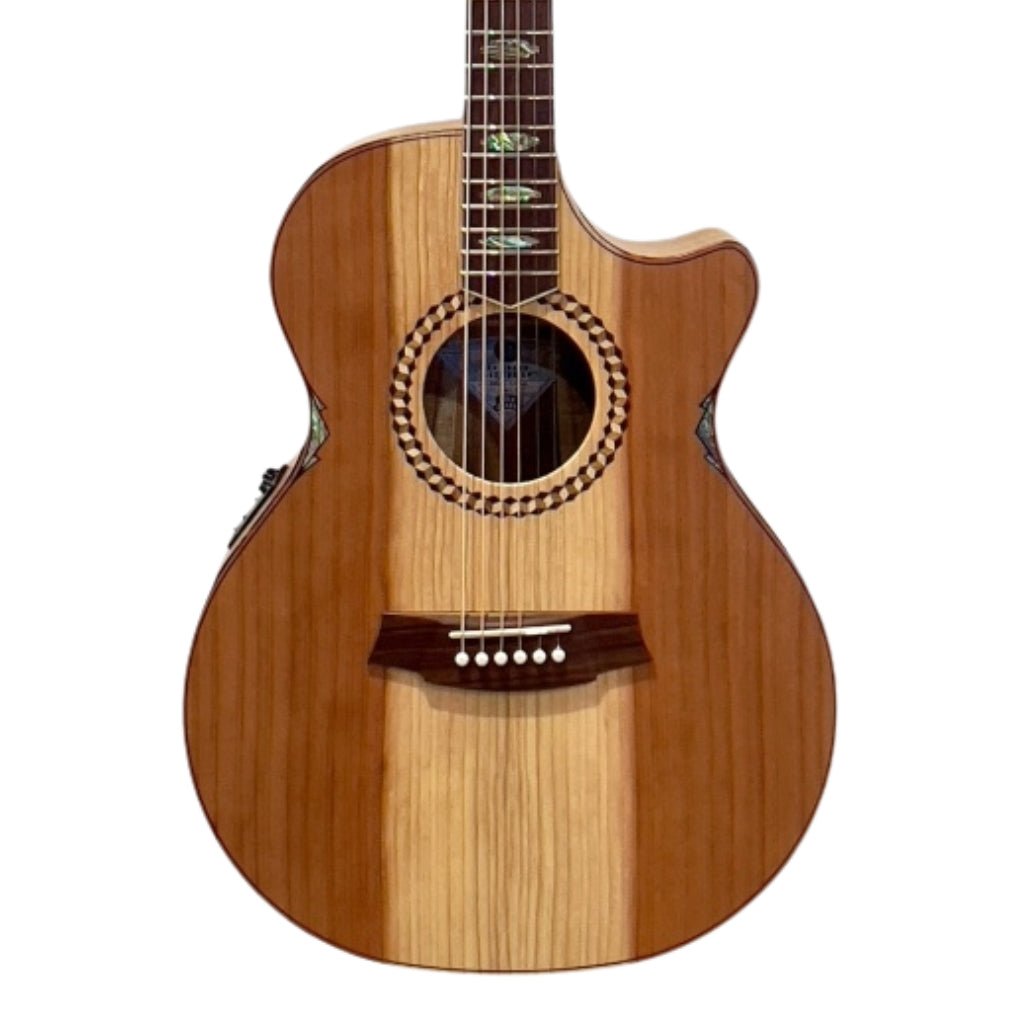 Cole Clark Recording AN3EC Acoustic-Electric Guitar - Redwood Blackwood Acoustic Guitars Sky Music