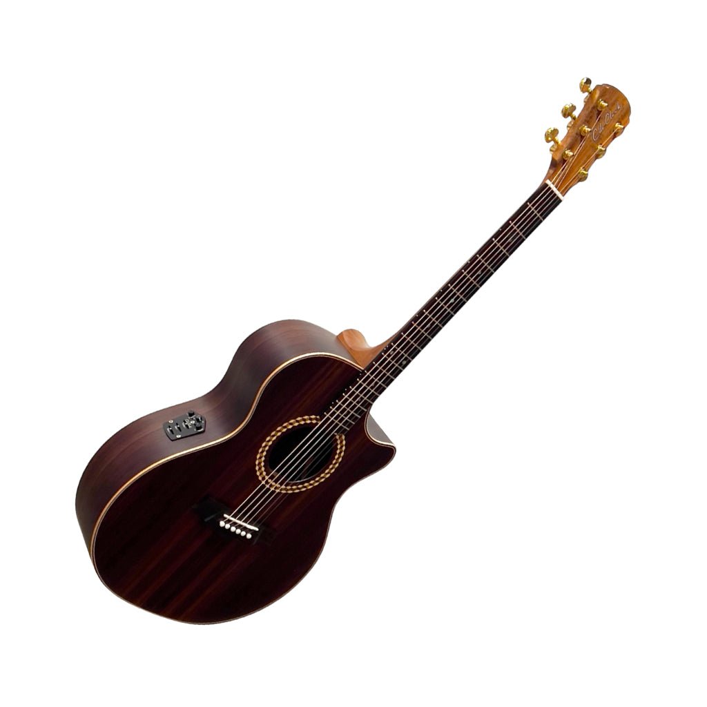 Cole Clark Recording Grand Auditorium Ebony Fingerboard - All Rosewood Acoustic Guitars Sky Music
