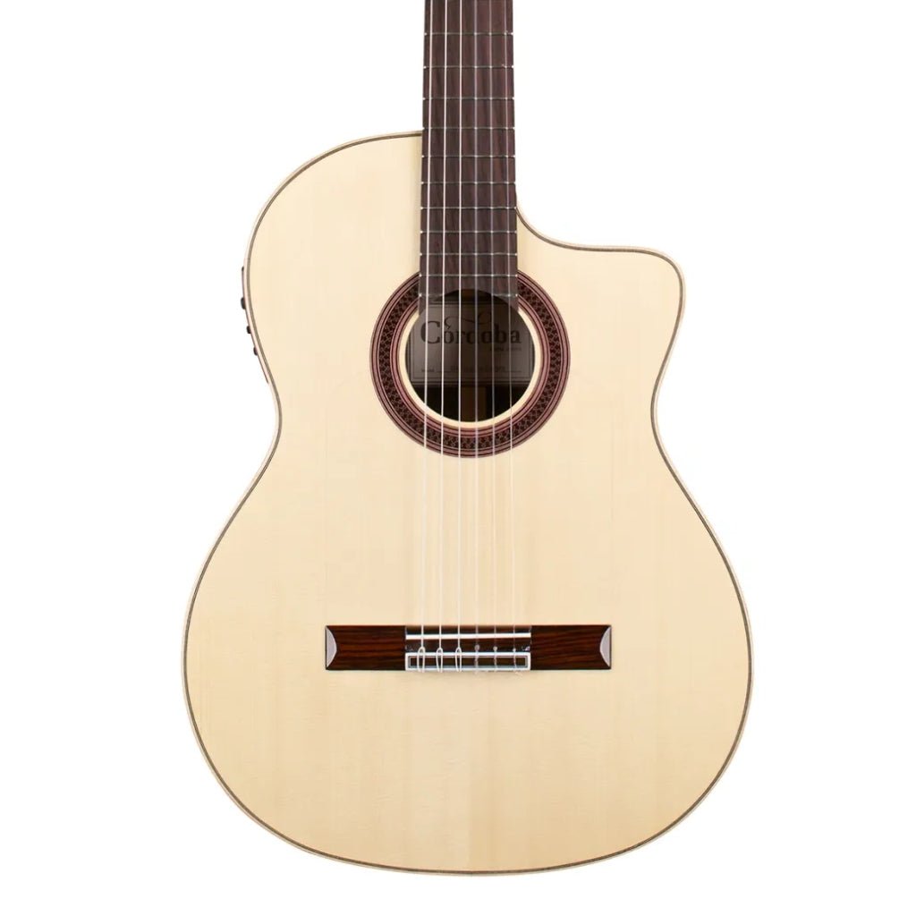 Cordoba GK Studio Negra Nylon String Acoustic-Electric Guitar - Spruce Classical Guitars Sky Music