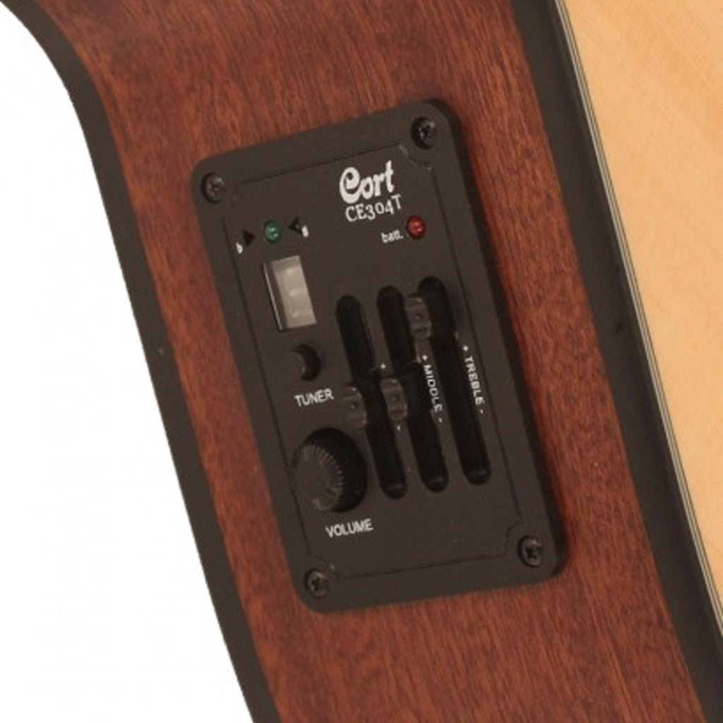 Cort CEC1 OP Slim Body Cutaway with Pickup Classic Guitar Classical Guitars Sky Music
