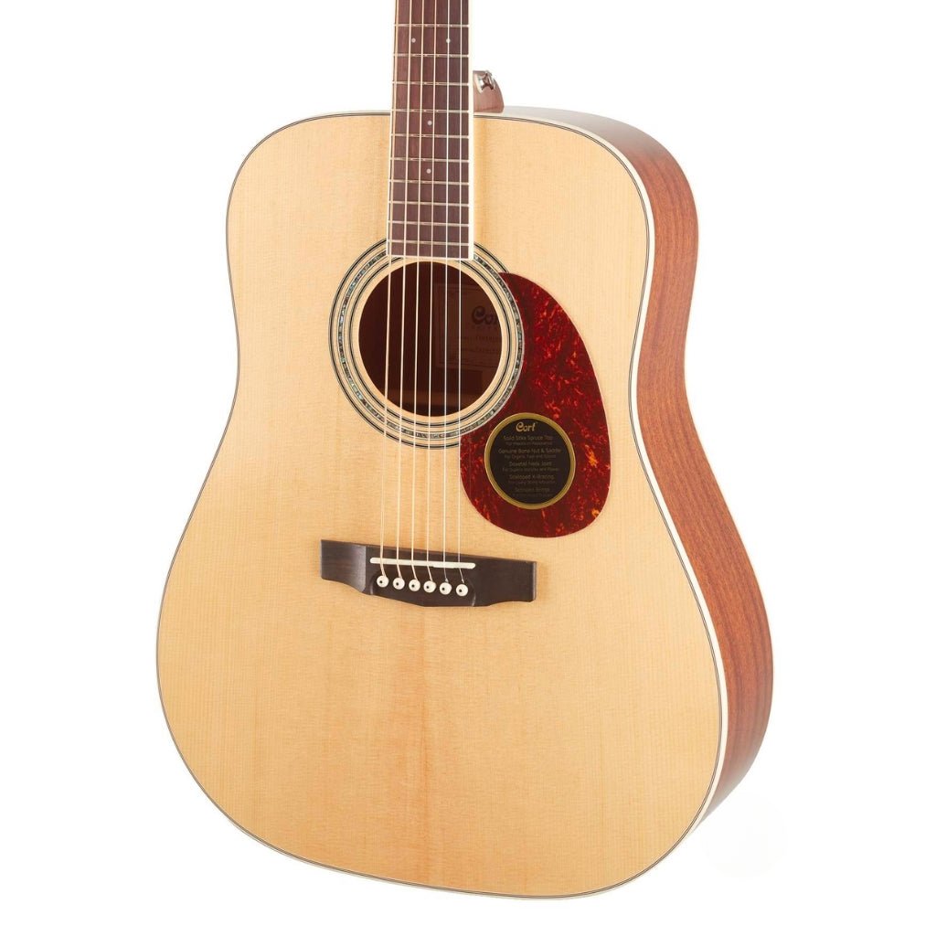 Cort Earth 100 Nat Dreadnought Guitar Acoustic Guitars Sky Music
