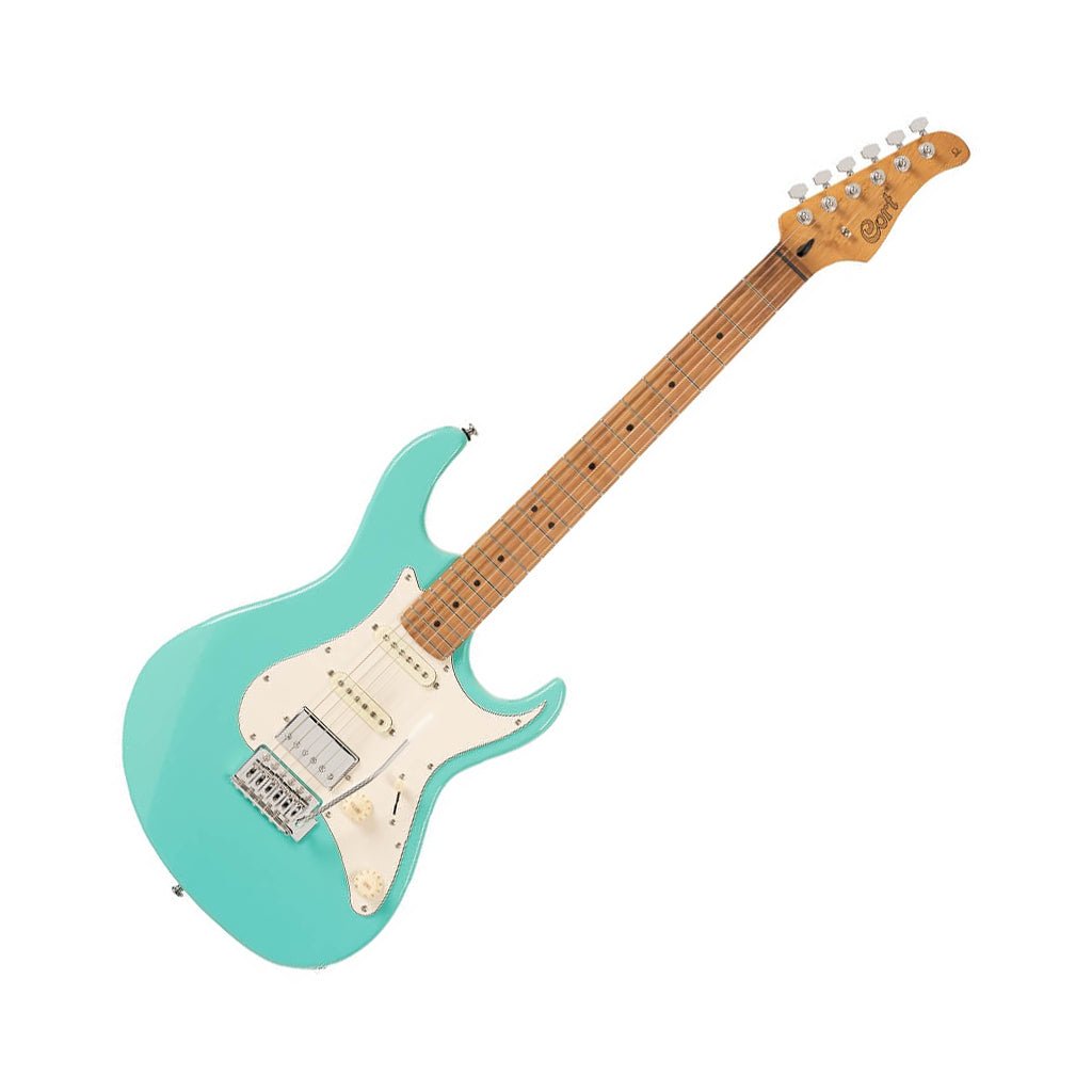 Cort G200SE HSS Roasted Maple Neck - Seafoam Green Electric Guitars Sky Music