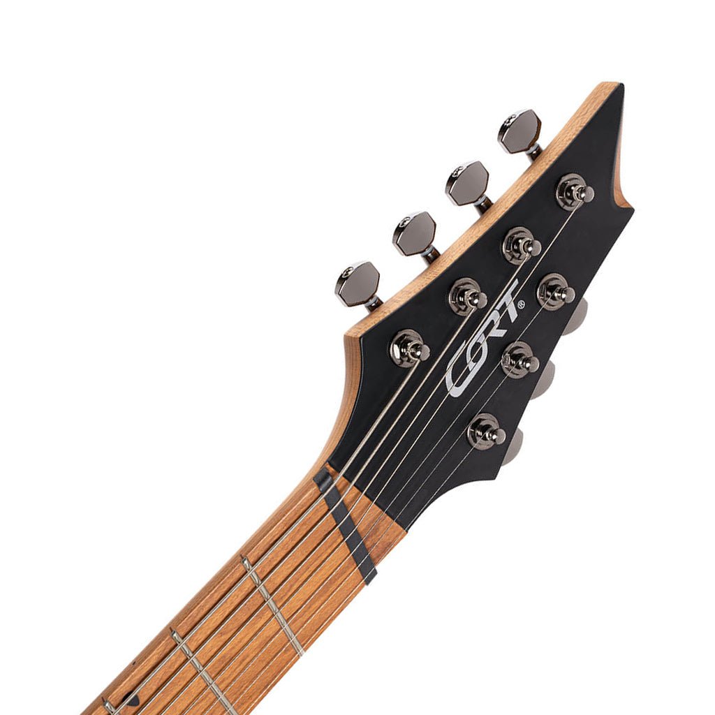 Cort KX307 7-String Electric Guitar - Open Pore Mahogany Electric Guitars Sky Music