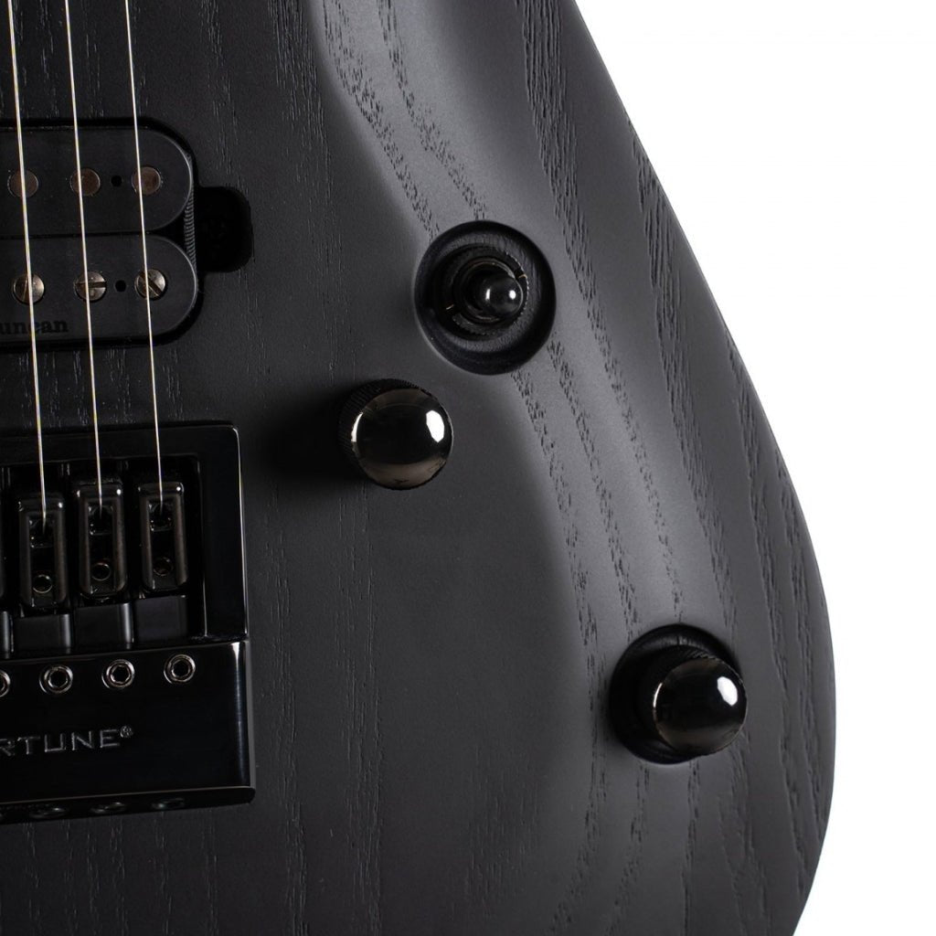 Cort KX707 Evertune 7 String Open Pore Black with Bag Electric Guitars Sky Music