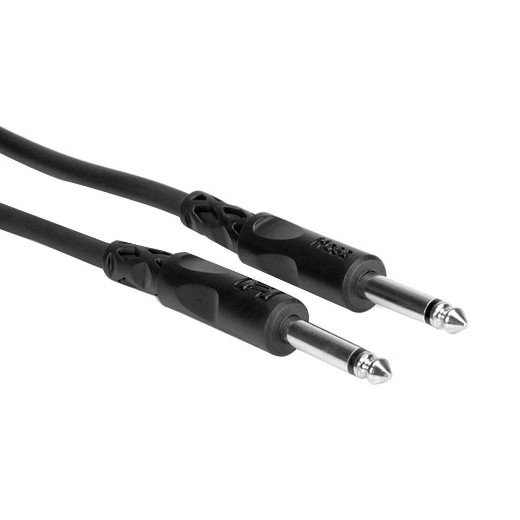 Hosa - 1/4 inch TS to Same - Unbalanced Interconnect Cable 1m