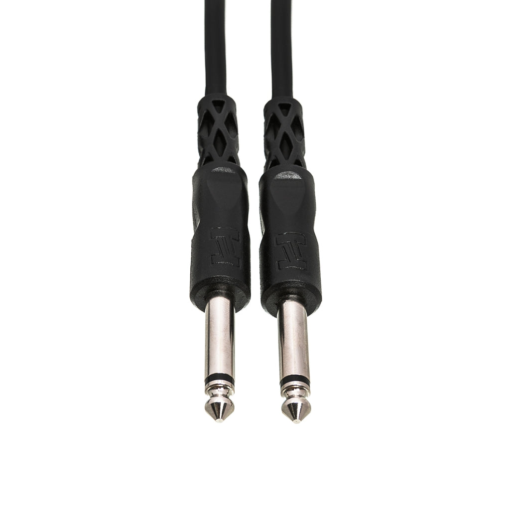 Hosa - 1/4 in TS to Same - Unbalanced Interconnect Cable 10ft