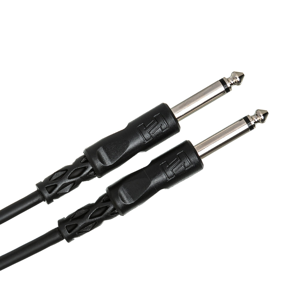 Hosa Technology - 1/4 in TS to Same - Unbalanced Interconnect Cable 15ft