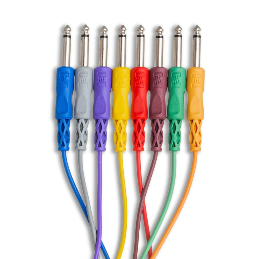 Hosa Technology - 1/4 in TS to Same - Unbalanced Snake Cable 1.5ft