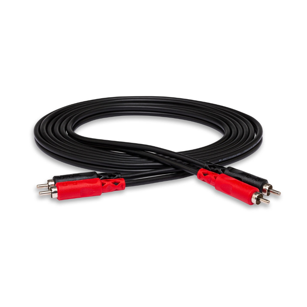 Hosa Technology - Dual RCA to Same - Stereo Interconnect Cable 2m