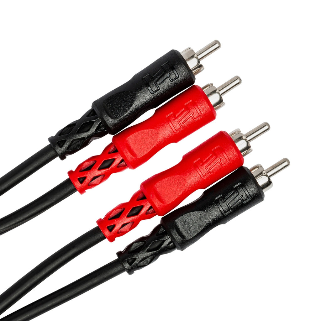 Hosa Technology - Dual RCA to Same - Stereo Interconnect Cable 2m