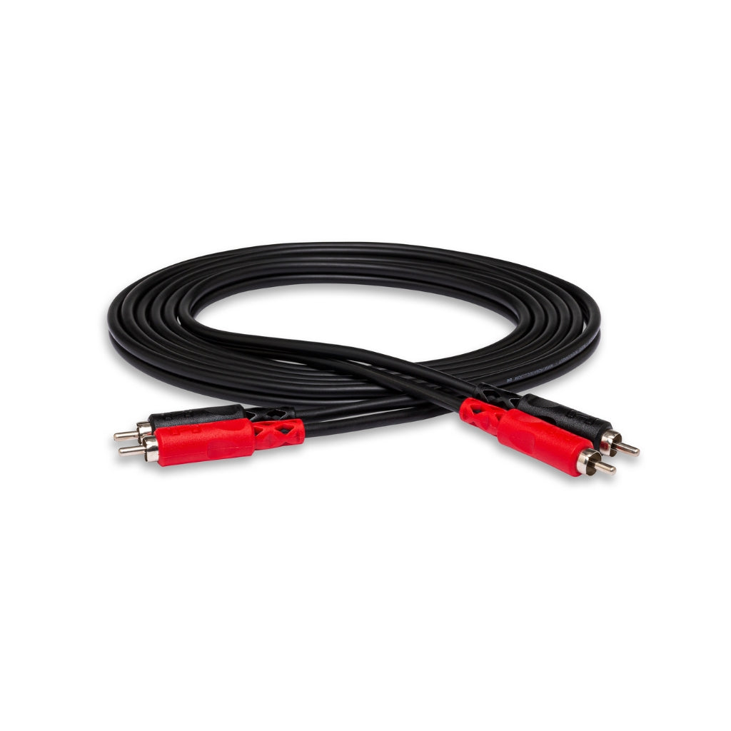 Hosa Technology - Dual RCA to Same - Stereo Interconnect Cable 3m