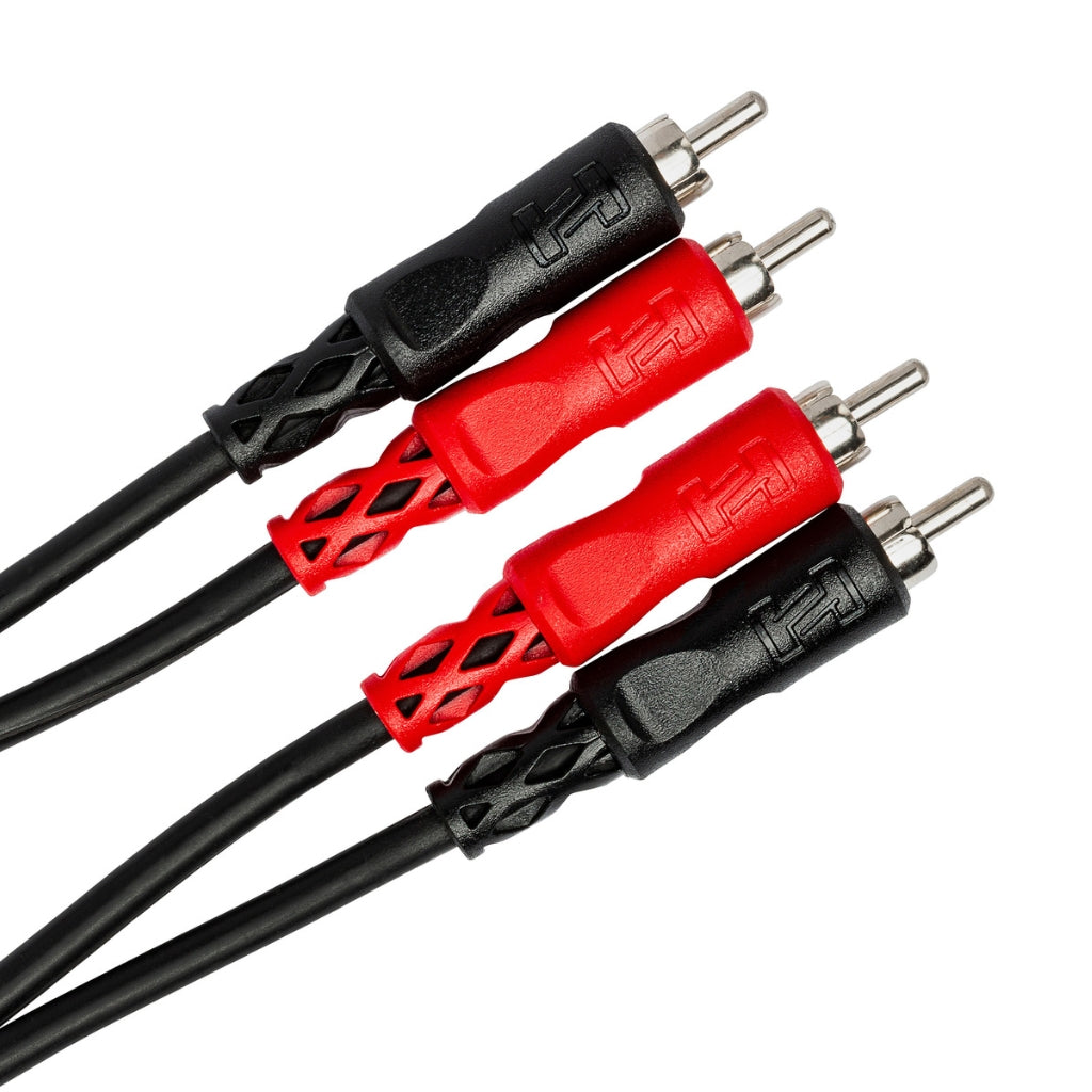 Hosa Technology - Dual RCA to Same - Stereo Interconnect Cable 3m