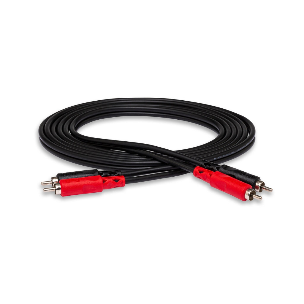 Hosa Technology - Dual RCA to Same - Stereo Interconnect Cable 4m